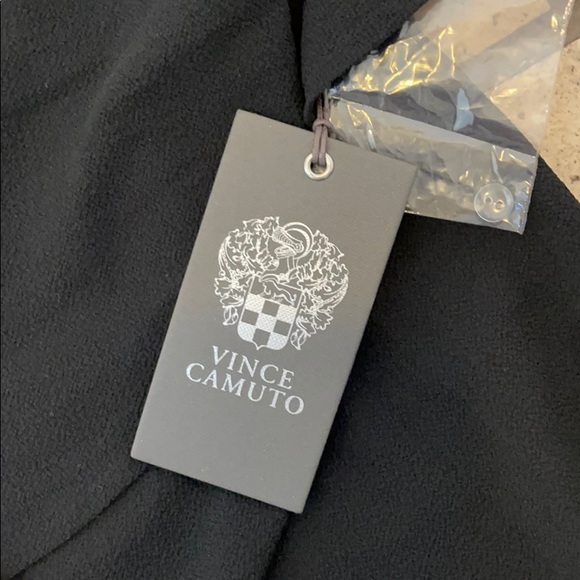 NWT Vince Camuto Colorblock Halter Blouse XS - Picture 10 of 13